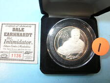 1. DALE EARNHARDT the INTIMIDATOR #3 Boxed ONE TROY OUNCE .999 PURE SILVER ROUND, used for sale  Corunna