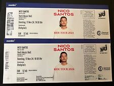 Tickets nico santos gebraucht kaufen  Deutschland