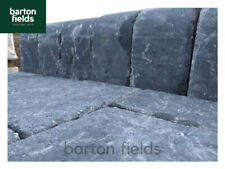 Tumbled High Kerbs for Driveways, 200mm High Kerb Edgings, Charcoal for sale  BURTON-ON-TRENT
