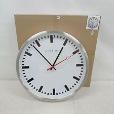 Zegar ścienny NeXtime "SUPER STATION" okrągły, zegar dworcowy duży ø 55 cm na sprzedaż  PL