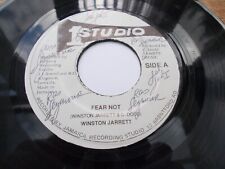 WINSTON JARRETT - FEAR NOT 7'' REGGAE STUDIO ONE LISTEN comprar usado  Enviando para Brazil