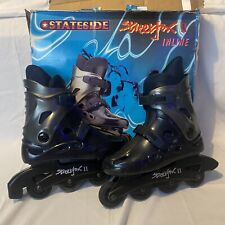 Stateside Streetfox II Inline Roller Skates Rollerblades Black Size 6  Skates, used for sale  Shipping to South Africa