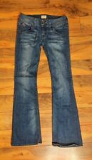 Used, Hudson Womens Low Rise 5 Pocket Bootcut Jeans Size 26 Blue Denim British Rivet for sale  Shipping to South Africa