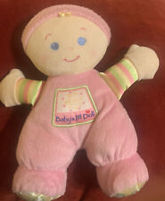 Usado, Primera muñeca Fisher Price bebé de peluche de 10"" rosa juguete de peluche suave segunda mano  Embacar hacia Argentina
