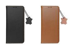 Usado, Handytasche Echt Leder für iPhone Samsung Xiaomi Modelle Case Etui Cover comprar usado  Enviando para Brazil