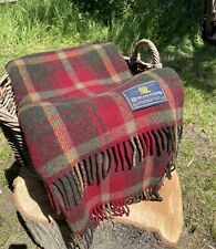 wool picnic blanket for sale  SUNBURY-ON-THAMES