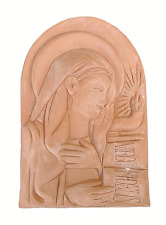Bassorilievo terracotta madonn usato  Civitanova Marche