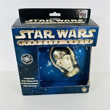 Star Wars C3PO PC Computer Mouse Dual Integrated Retro Spares or Repair for sale  Shipping to South Africa