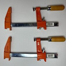 Set of 2 Jorgensen 6" Bar Clamps #3706 USA Woodworking Tools 3703 3701 for sale  Shipping to South Africa