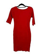 Vestido BodyCon Feminino RJ Story Vermelho Manga 1/2 Trabalho Carreira Coquetel Festa Grande comprar usado  Enviando para Brazil