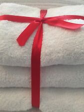 White bath sheets for sale  BRISTOL