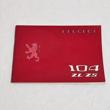 Peugeot 104 libretto usato  Forli
