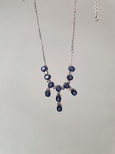 Blue sapphire diamond for sale  DUMFRIES