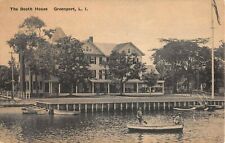 Begagnade, 1925 Booth House Greenport LI NY post card till salu  Toimitus osoitteeseen Sweden