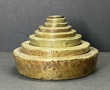 brass scale weights for sale  Lake City