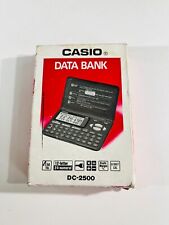 Casio data bank for sale  LONDON