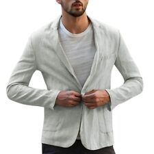 Men linen blazer for sale  SOUTHALL