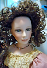 Coleção de bonecas esmeralda vintage com etiqueta 2001 MÔNICA 20" importações ricas vitorianas #22002 comprar usado  Enviando para Brazil