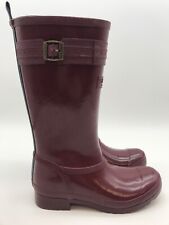 Usado, Botas de chuva femininas Sperry Top-Sider Walker Atlantic Oxblood borracha STS84133 comprar usado  Enviando para Brazil