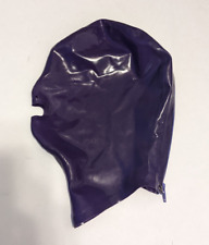 Purple Latex Rubber Hood, Mouth Opening, used for sale  Grand Prairie