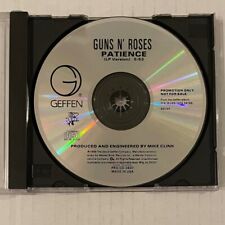 GUNS 'N' ROSES Patience (versión LP) 1988 PROMOCIÓN DE EE. UU. solo CD único SLASH Axl Rose segunda mano  Embacar hacia Argentina