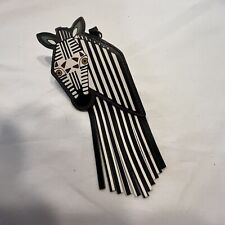 Used, FURLA Leather Zebra Bag Charm Keychain Keyring Handbag Charm for sale  Shipping to South Africa