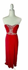 Red strapless gown for sale  Plainsboro