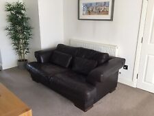 Large seater brown for sale  YATELEY