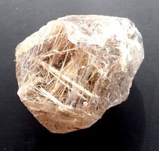 NATURAL RUTILATED QUARTZ MINERAL SPECIMEN HEALING STONE  4 x 3 x 2.5 cms 47 gms, used for sale  Shipping to South Africa