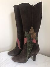 Women boots brown d'occasion  Expédié en France