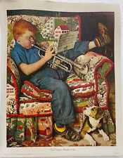 Norman rockwell trumpeter for sale  Fort Lauderdale
