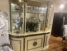 Versace glass cabinet for sale  LONDON