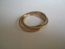 Tricolor ring 585 gebraucht kaufen  Baar