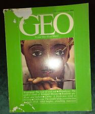 Geo magazine premiere d'occasion  Expédié en Belgium