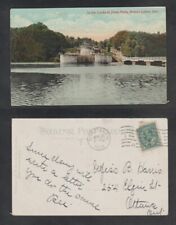 Cartão postal Rideau Lakes Ontario in the Locks at Jones Falls por volta de 1909 comprar usado  Enviando para Brazil