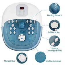 Foot Spa Massager  with Heat Bubbles Vibration Digital Temperature Control for sale  Shipping to South Africa