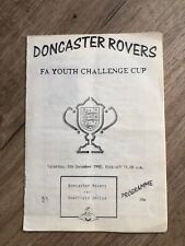 Doncaster rovers sheffield for sale  BURY