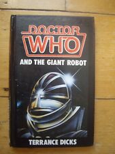 Doctor Who and the Giant Robot, *1986 W H ALLEN HARDBACK*, usato usato  Spedire a Italy