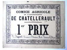 Rare diploma comice d'occasion  Expédié en Belgium