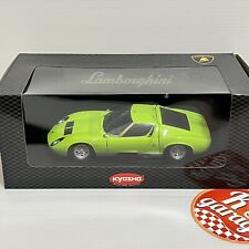 Kyosho 1/18 Lamborghini MIURA P400 SV verde claro fundido lindo 08313LG, usado comprar usado  Enviando para Brazil