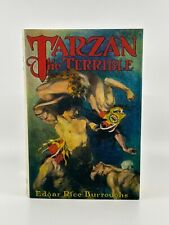 Tarzan the Terrible Edgar Rice Burroughs McClurg primeira edição com jaqueta 1921 comprar usado  Enviando para Brazil