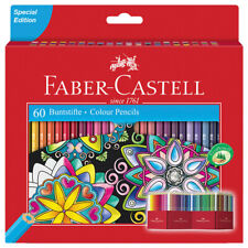 Juego de 60 colores lápices de colores premium clásicos Faber Castell segunda mano  Embacar hacia Argentina