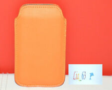 Custodia Busta Cover in Similpelle Arancione per iPhone 5 e 5S usato  Bagno A Ripoli