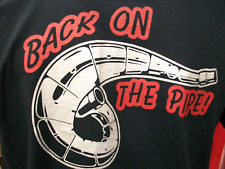 Funny MX ATV T-Shirt Tee 2 Stroke "Back On The Pipe" Black Motocross XL for sale  Shipping to South Africa