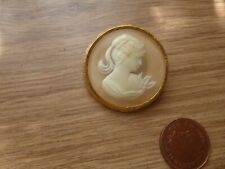 Beautiful vintage cameo for sale  SHEFFIELD