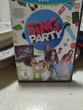 Sing party wii usato  Qualiano