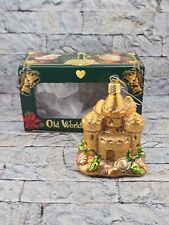Ornamento de Natal castelo de areia de vidro do Velho Mundo 2015 comprar usado  Enviando para Brazil