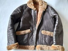 Vtg real leather for sale  ROSSENDALE