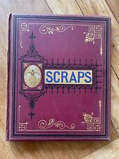Victorian scrap album for sale  NORWICH