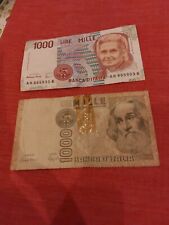 Banconote lire mille usato  Ferentino